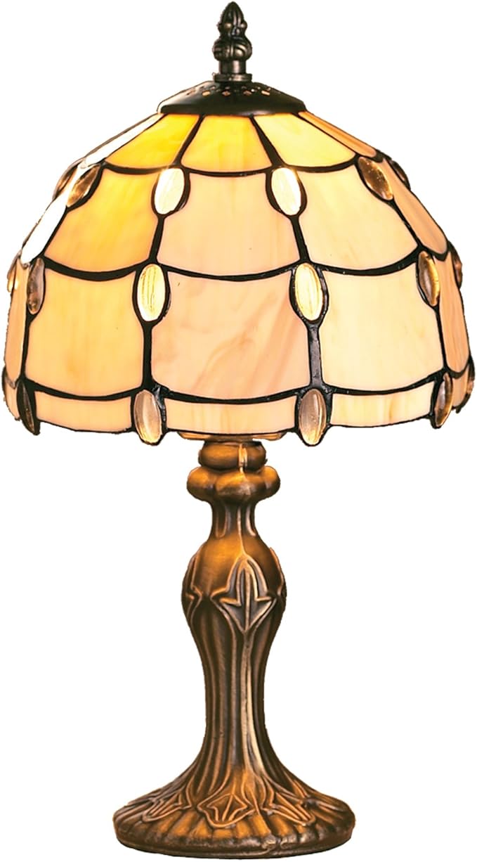 Jewel Tiffany Table Lamp - 8' Diameter