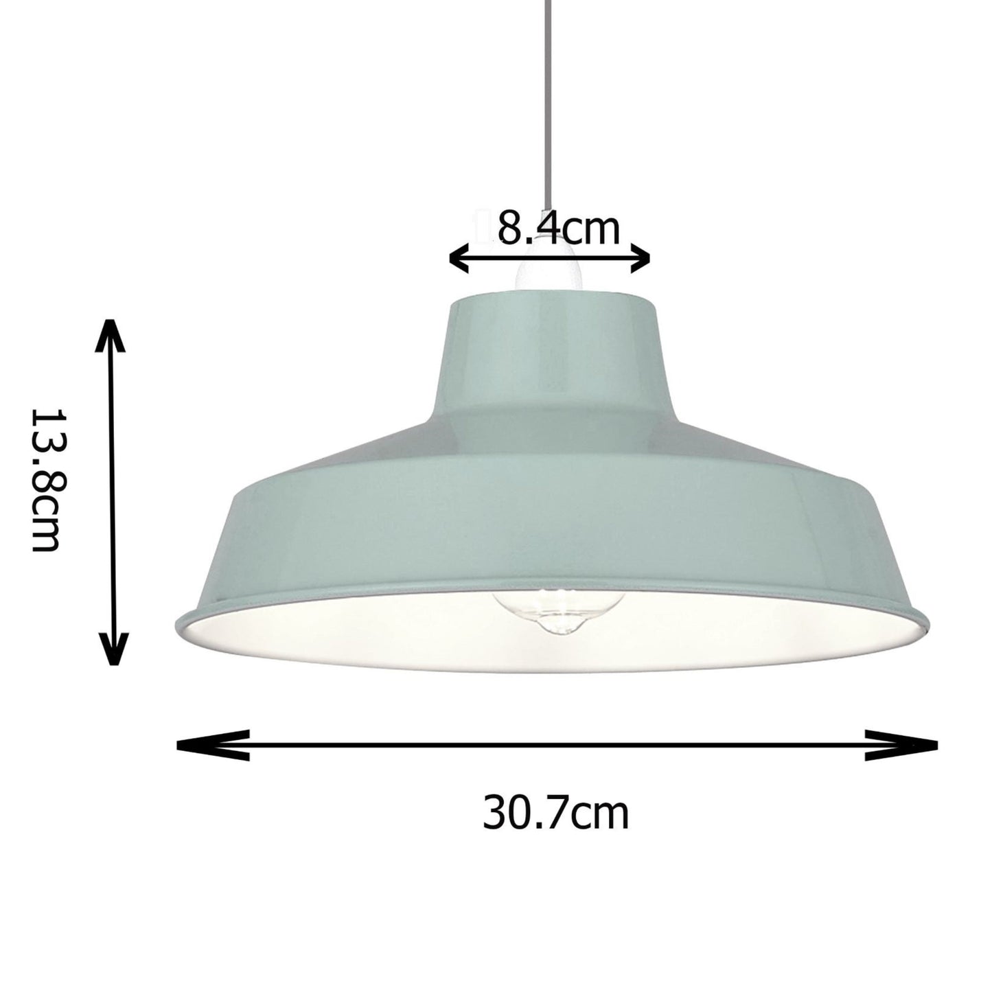 Classic Metal Pluto Lampshade Pendant Shade 30cm (12inch) (Copper) Metallic Finish