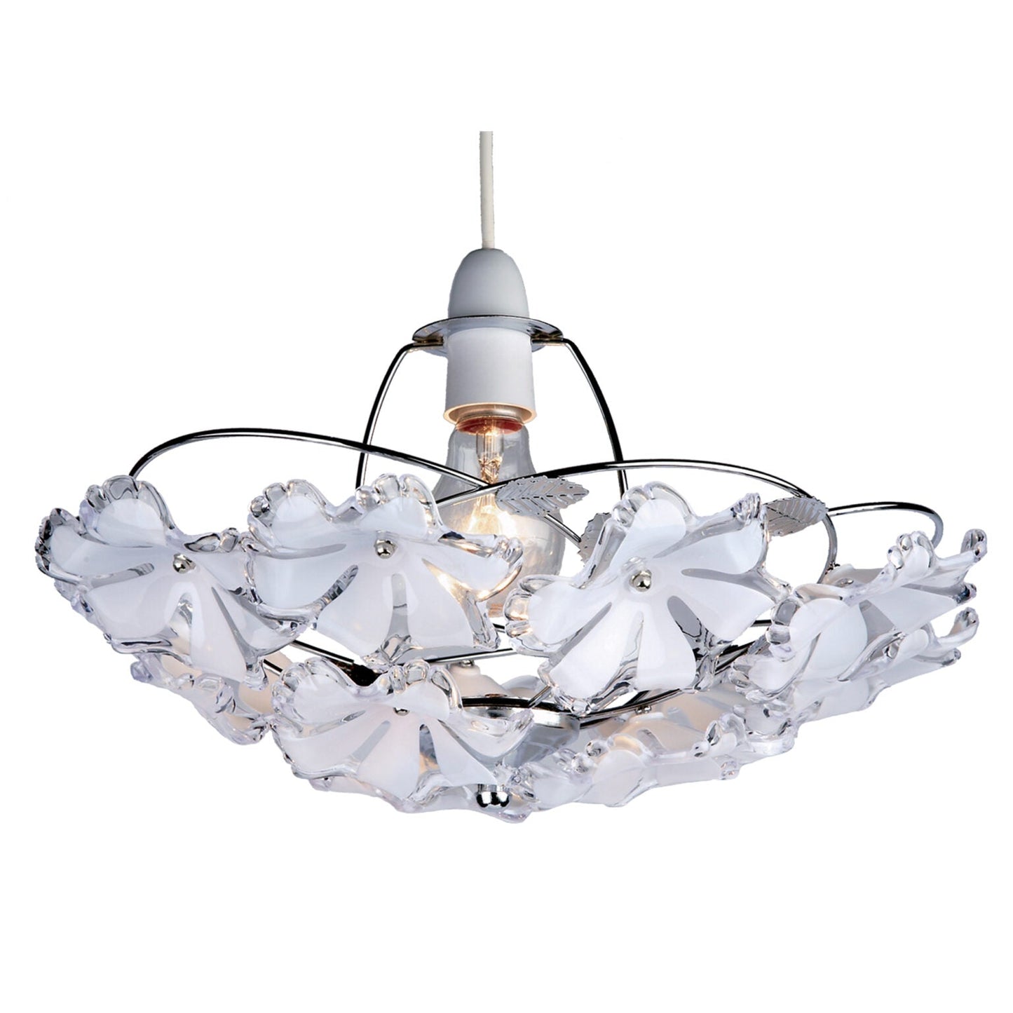 Loxton 12 Flower Acrylic Uplighter