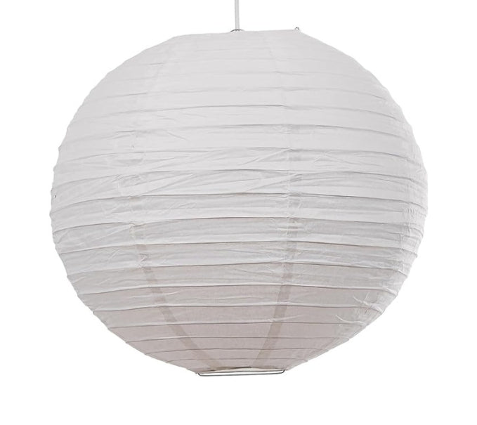 Quality White Round Paper Lantern Hanging Light Shade Lampshade 12inch - 30inch