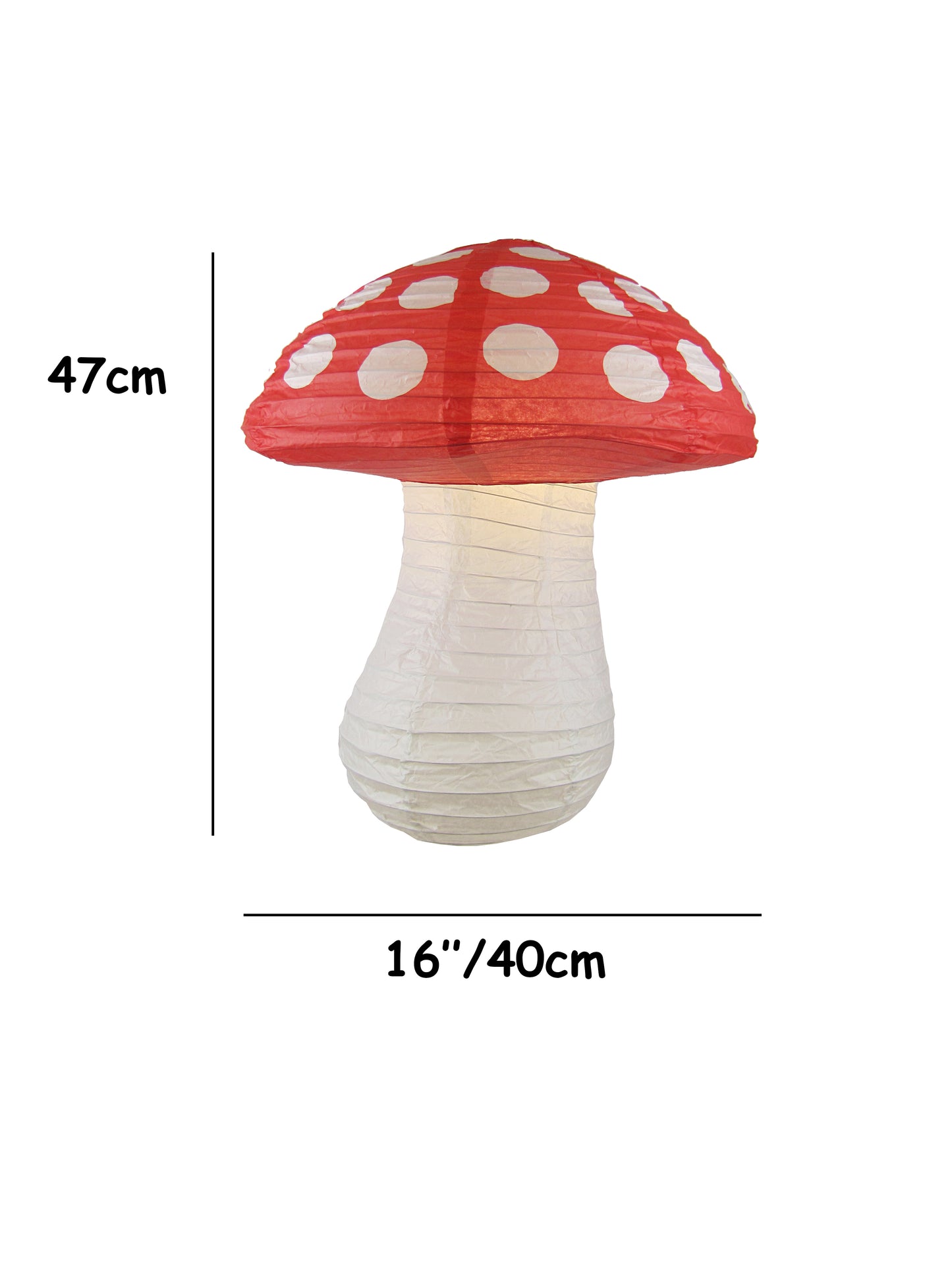 Novelty Mushroom Paper Lantern