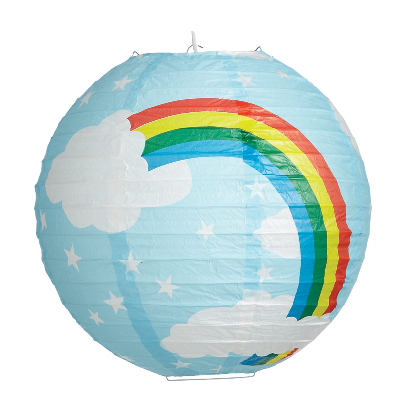 Regular Round 14inch (35cm) Rainbow Paper Lantern