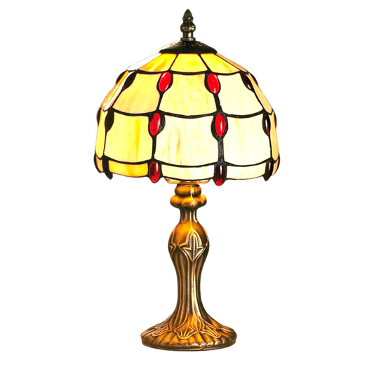 Jewel Tiffany Table Lamp - 8' Diameter