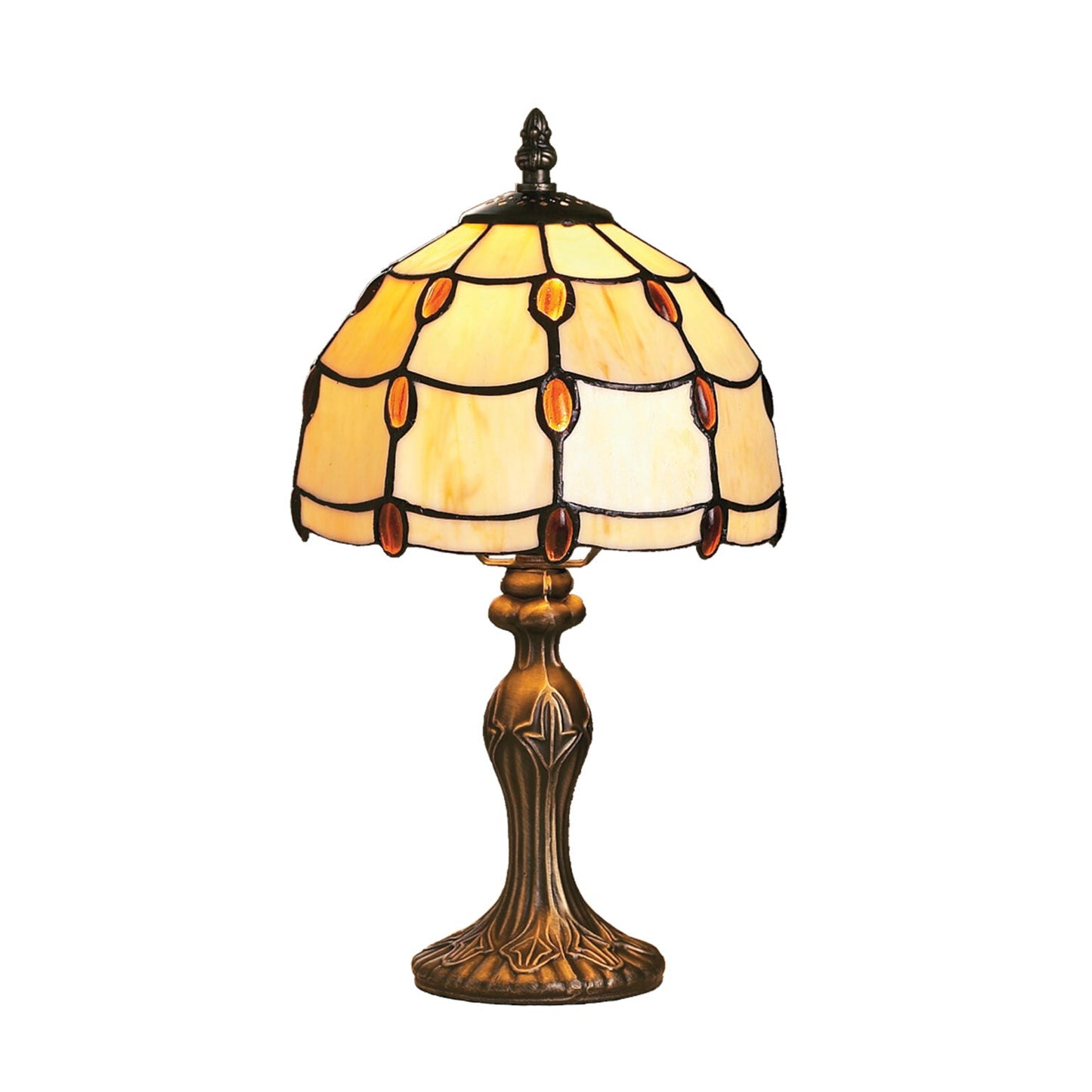 Jewel Tiffany Table Lamp - 8' Diameter