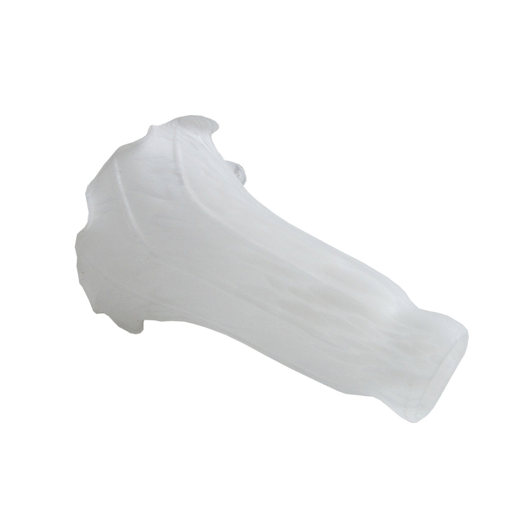 Lily Glass Shade (Shade Only) - White
