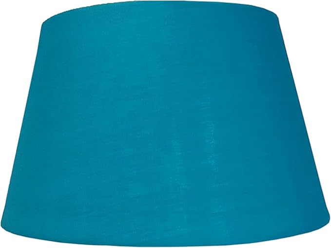 Cotton Drum Shade – 10 inch Easy Fit ES/BC Shade for Living Rooms, Bedrooms, hallways and Kitchens, Pendant Lampshades or Shades for Table Lamps - 14 different Colours