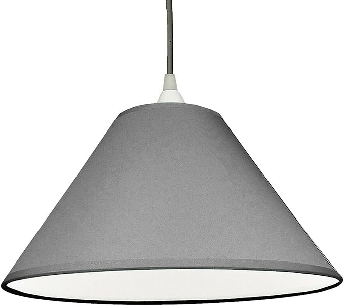 14 Inch Tapered Edge Cotton Coolie Lampshade - Great for Living Rooms, and Bedrooms, Ceiling Light Shade - Available in 15 colours
