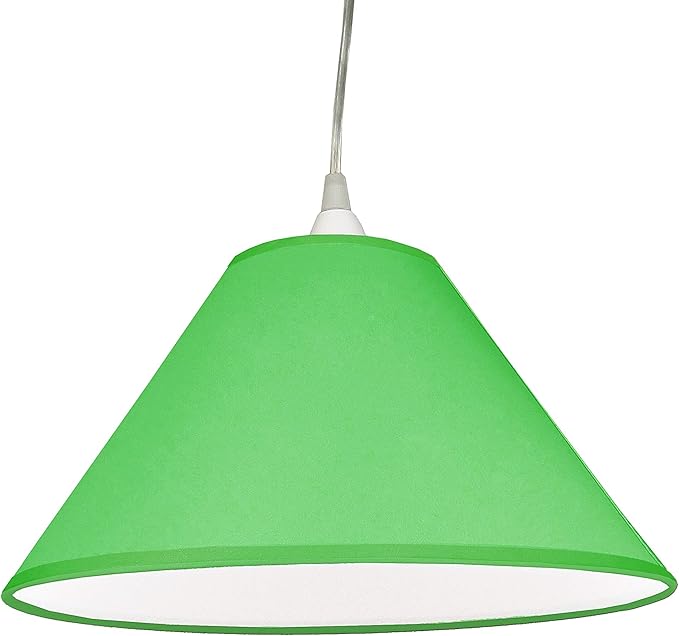 10 Inch Tapered Edge Cotton Coolie Lampshade - Great for Living Rooms, and Bedrooms, Ceiling Light Shade - Available in 21 Colours