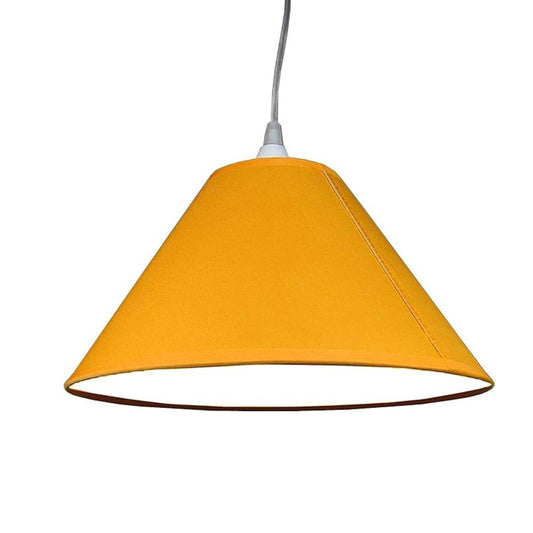 10 Inch Tapered Edge Cotton Coolie Lampshade - Great for Living Rooms, and Bedrooms, Ceiling Light Shade - Available in 21 Colours