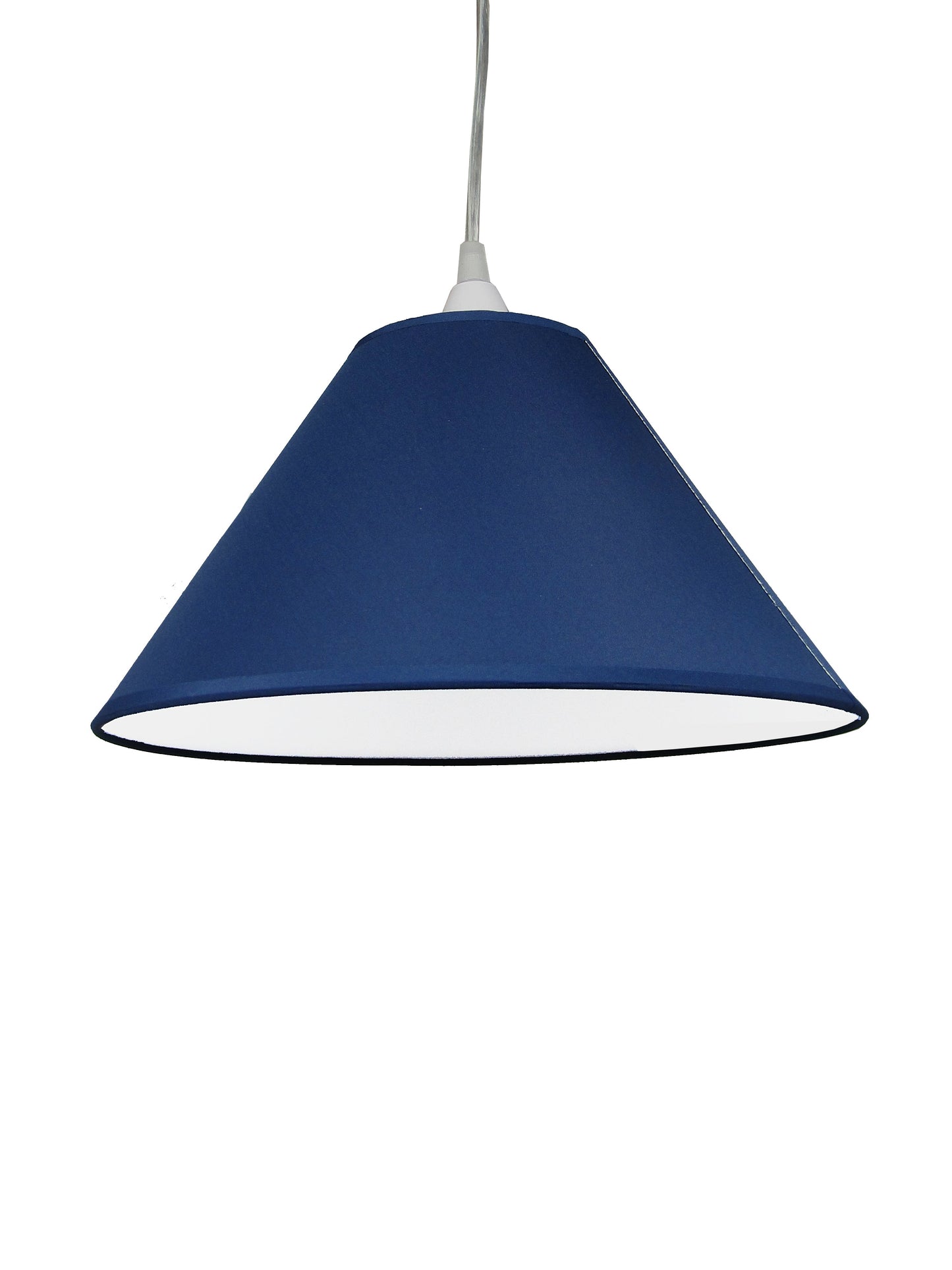 10 Inch Tapered Edge Cotton Coolie Lampshade - Great for Living Rooms, and Bedrooms, Ceiling Light Shade - Available in 21 Colours