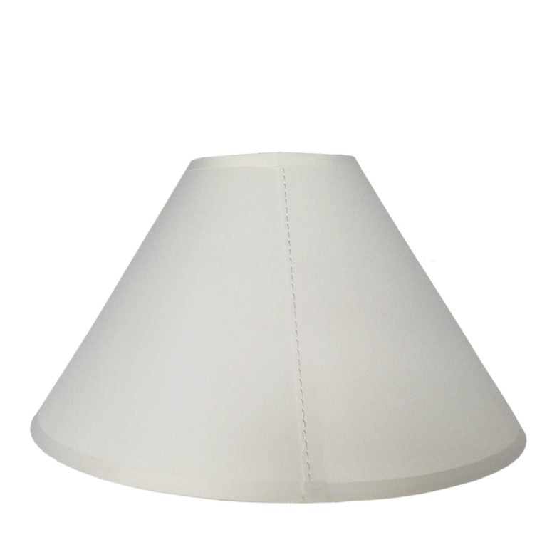 12 Inch Tapered Edge Cotton Coolie Lampshade - Great for Living Rooms, and Bedrooms, Ceiling Light Shade - Available in 21 Colours