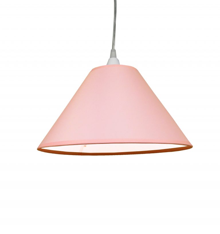 14 Inch Tapered Edge Cotton Coolie Lampshade - Great for Living Rooms, and Bedrooms, Ceiling Light Shade - Available in 15 colours