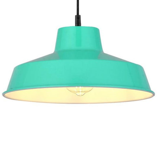 Classic Metal Pluto Lampshade Pendant Shade 30cm (12inch) (Duck Egg)
