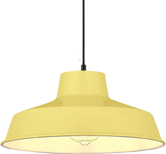 Classic Metal Pluto Lampshade Pendant Shade 35cm (14inch) (Cream)