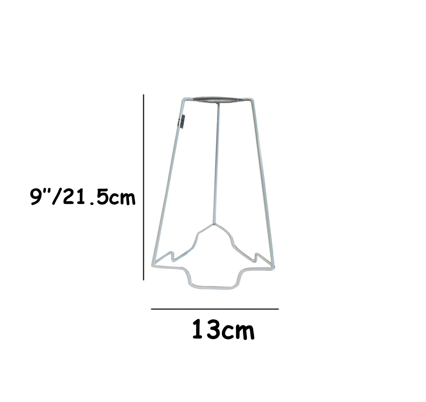 Lampshade Carrier for Fabric Shades 4,5,6,7,8,9 inch with dual shade ring