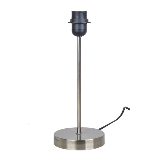 Antique Brass Stick Lamp Base